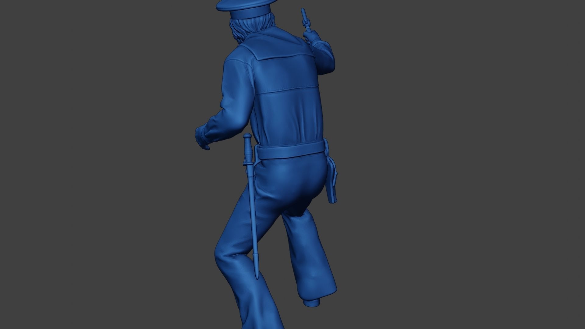 American Sailor Civil War Union Shoot ACWUS2 3D print model_25