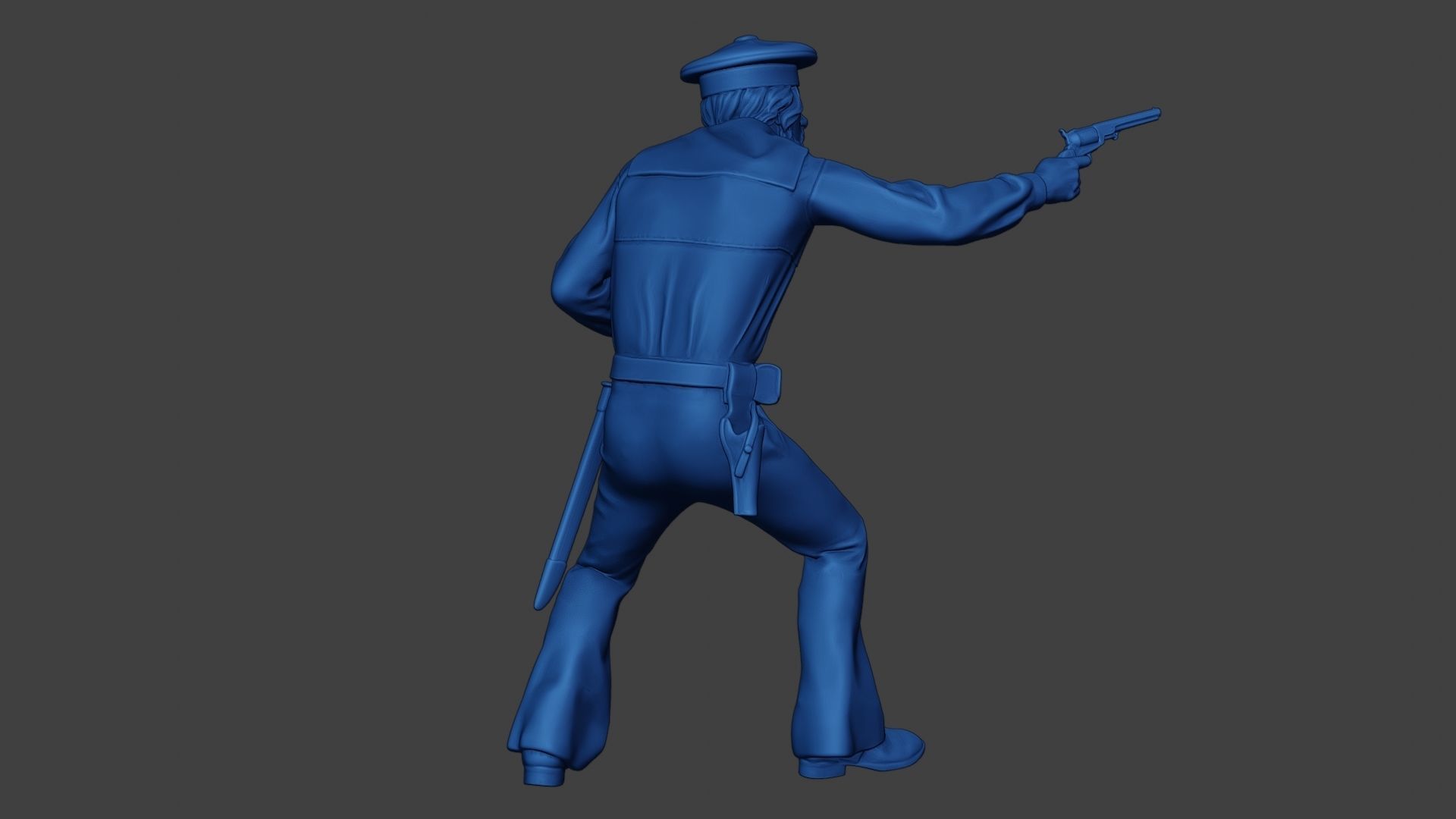 American Sailor Civil War Union Shoot ACWUS2 3D print model_31