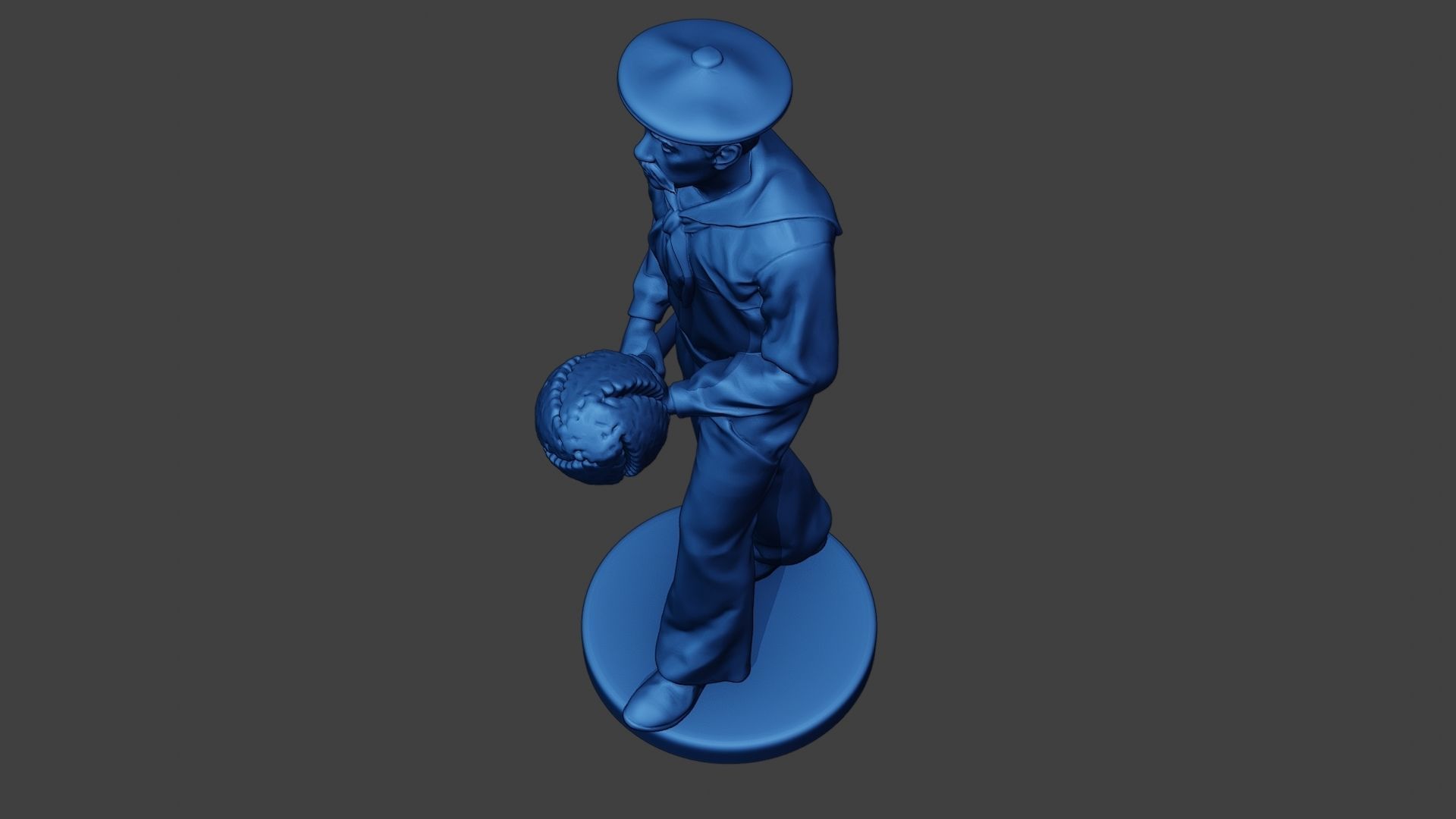 American Sailor Civil War Union ToolB ACWUS2 3D print model_15