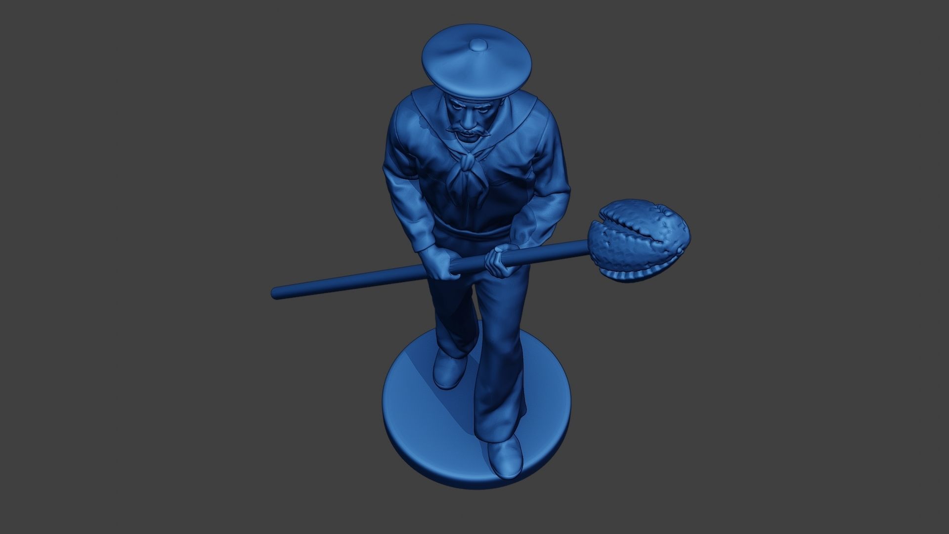 American Sailor Civil War Union ToolB ACWUS2 3D print model_14