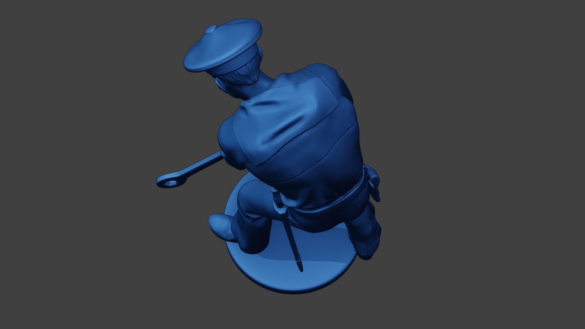 American Sailor Civil War Union wrench ACWUS2 3D print model_16