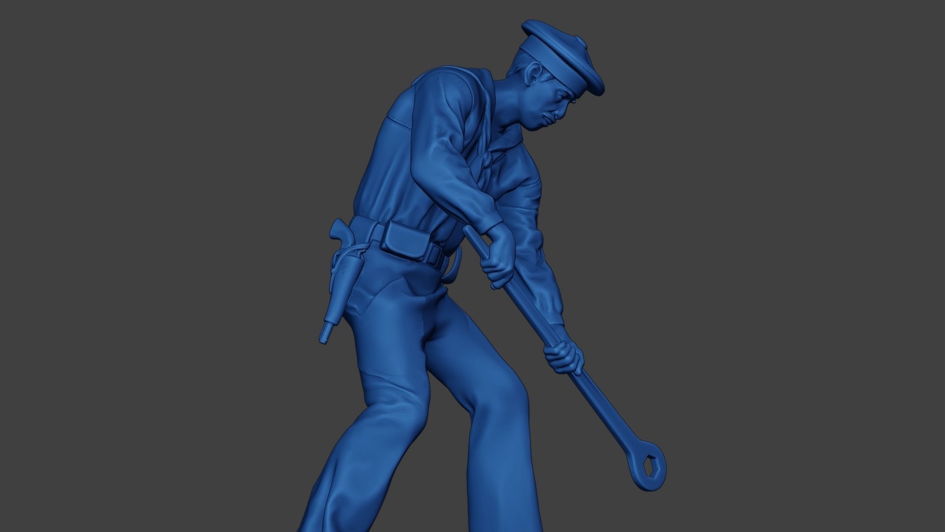 American Sailor Civil War Union wrench ACWUS2 3D print model_29
