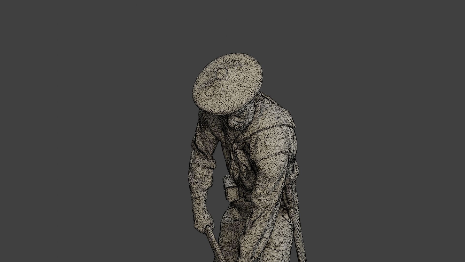 American Sailor Civil War Union wrench ACWUS2 3D print model_12