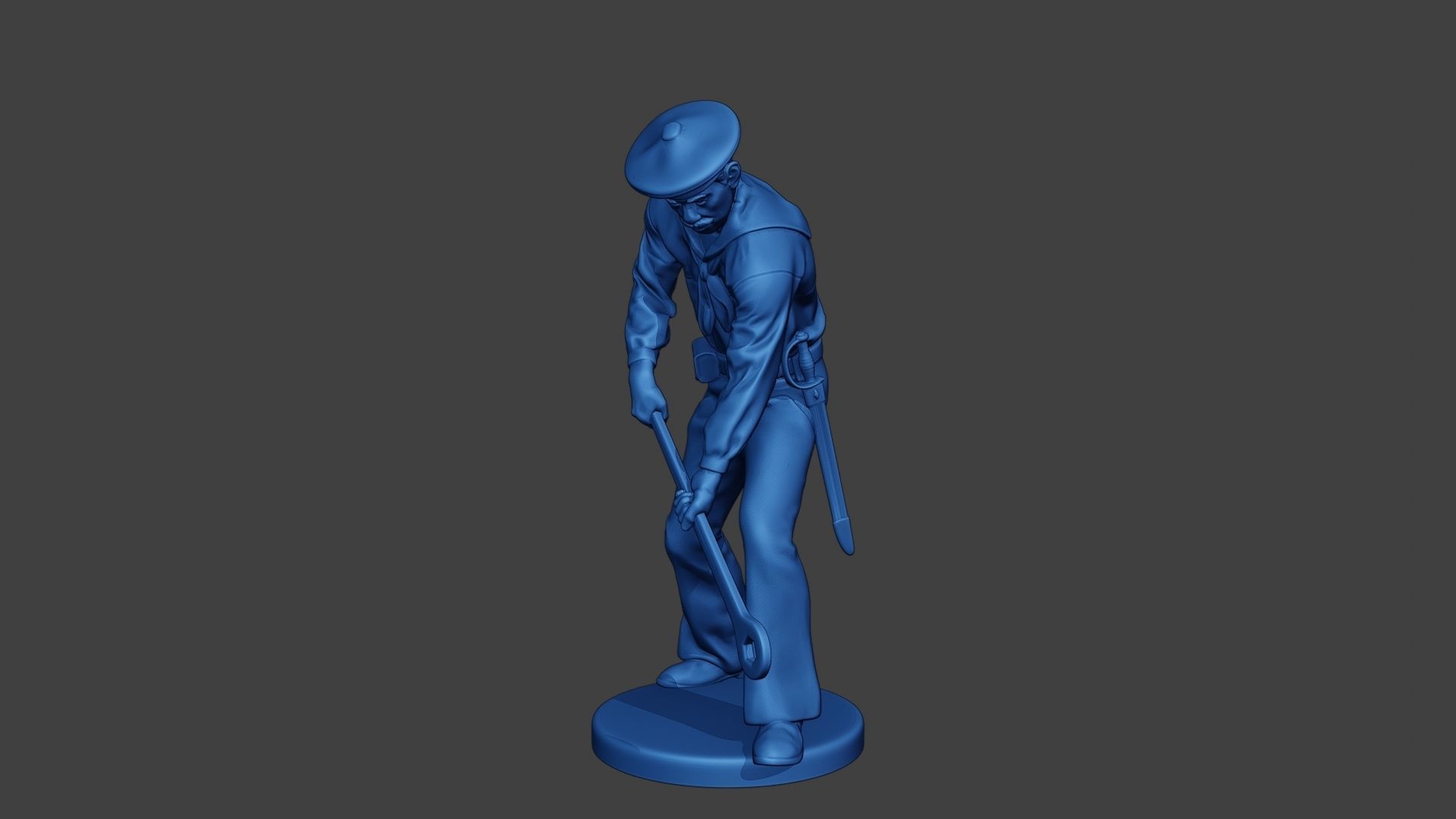 American Sailor Civil War Union wrench ACWUS2 3D print model_2