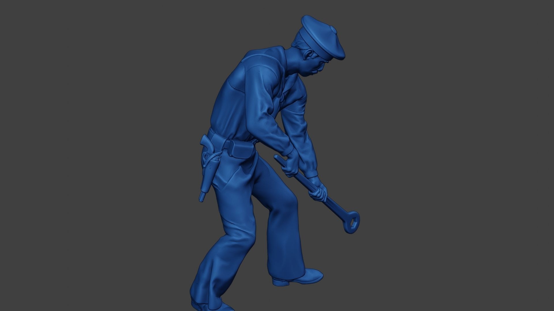 American Sailor Civil War Union wrench ACWUS2 3D print model_30