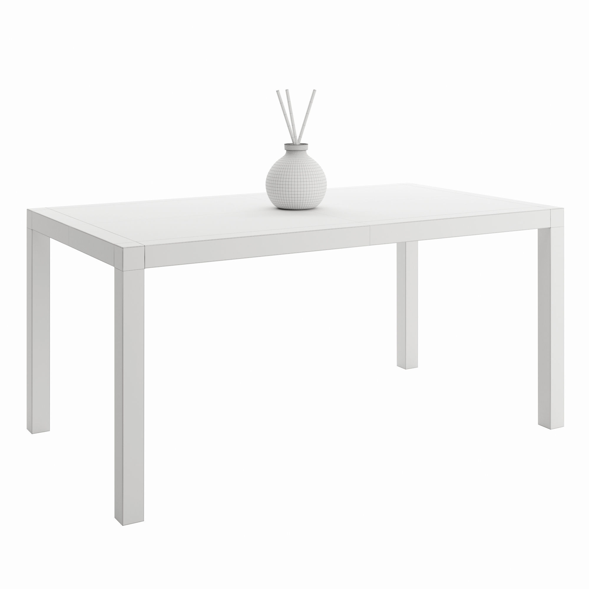 Alen table Low-poly 3D model_1