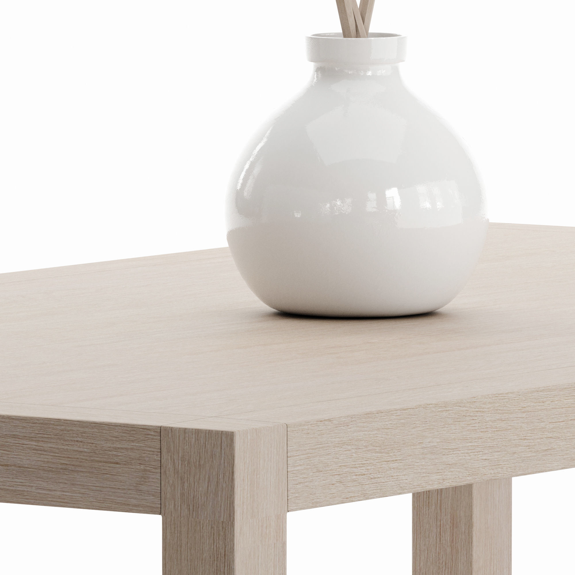 Alen table Low-poly 3D model_3