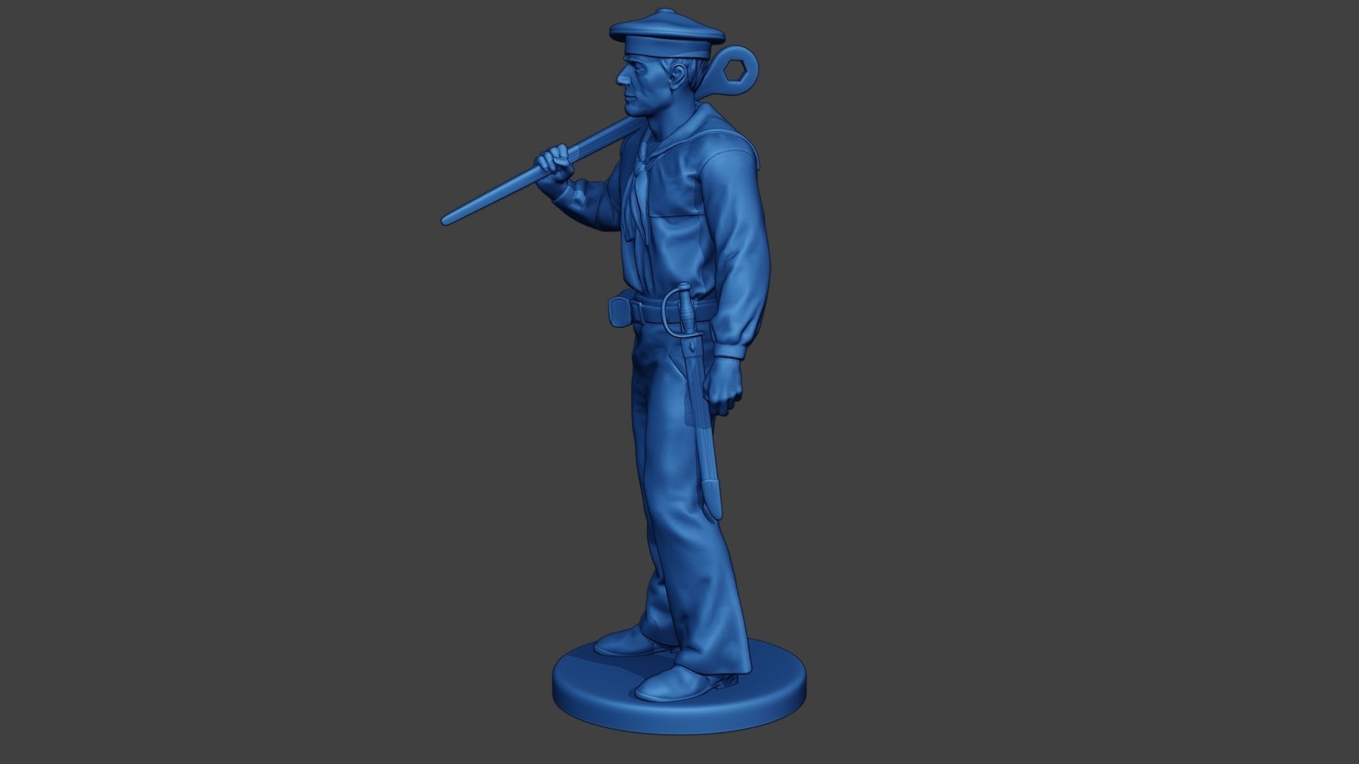 American Sailor Civil War Union wrench2 ACWUS2 3D print model_3