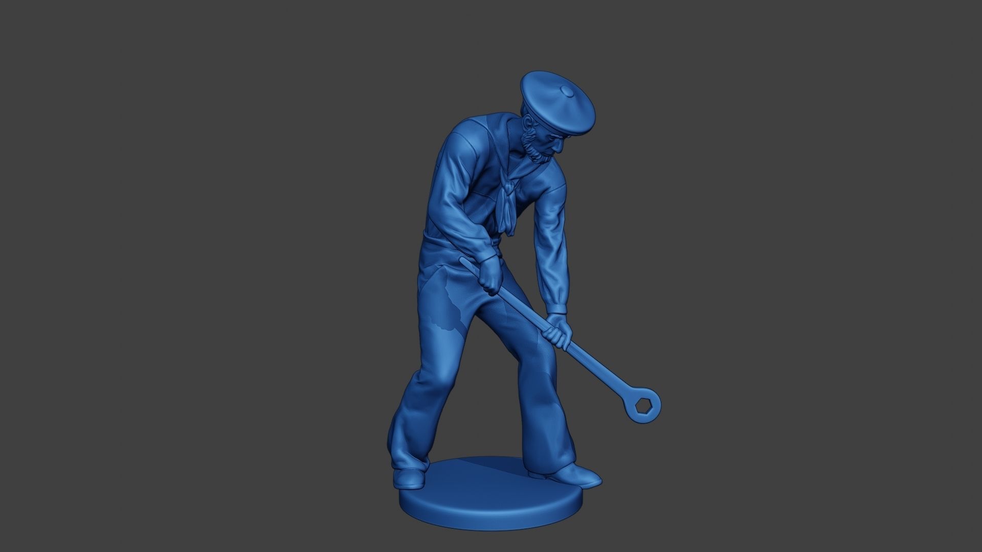 American Sailor Civil War Union wrench3 ACWUS2 3D print model_10