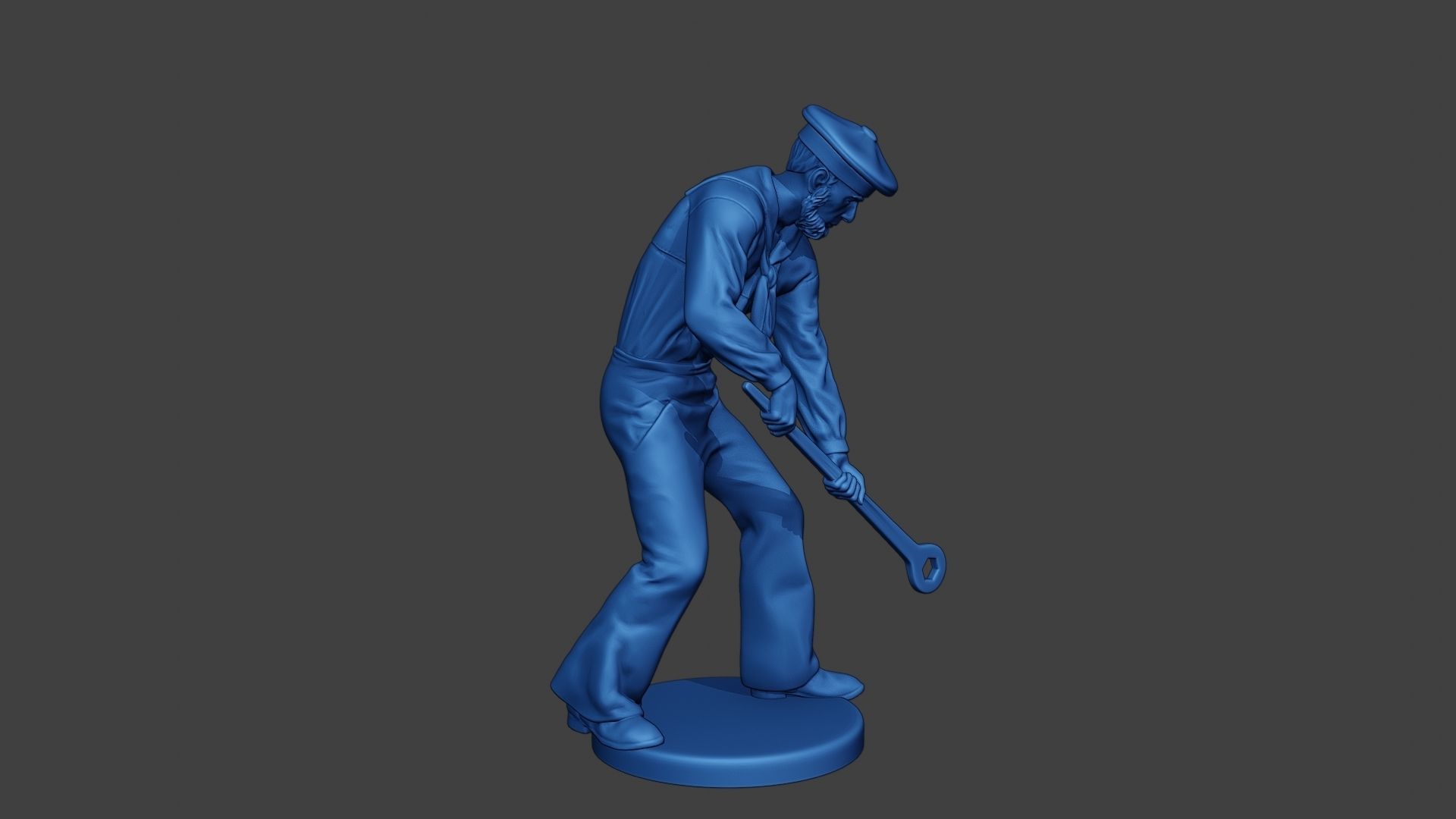American Sailor Civil War Union wrench3 ACWUS2 3D print model_9