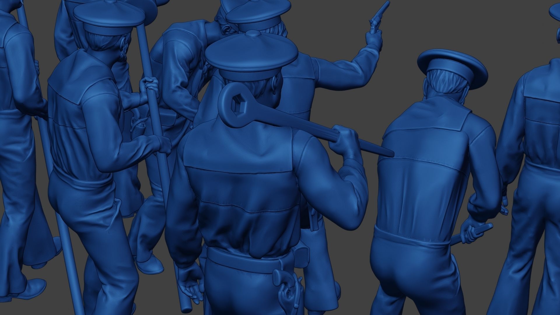 American Sailors Civil War Union Pack2 ACWUS2 3D Model Collection_26