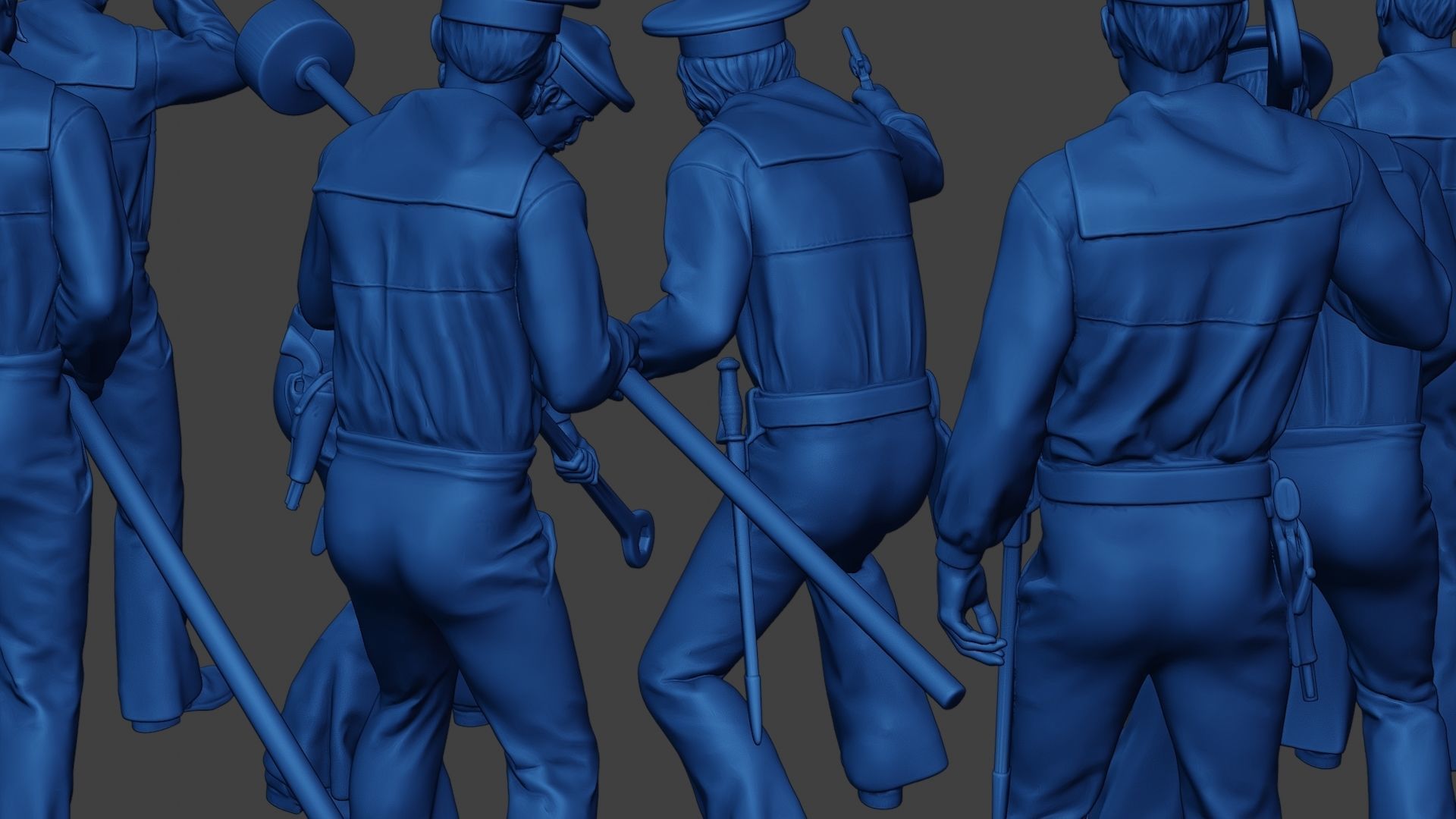 American Sailors Civil War Union Pack2 ACWUS2 3D Model Collection_27