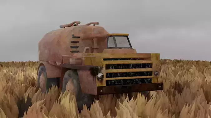 Abandoned Soviet Truck