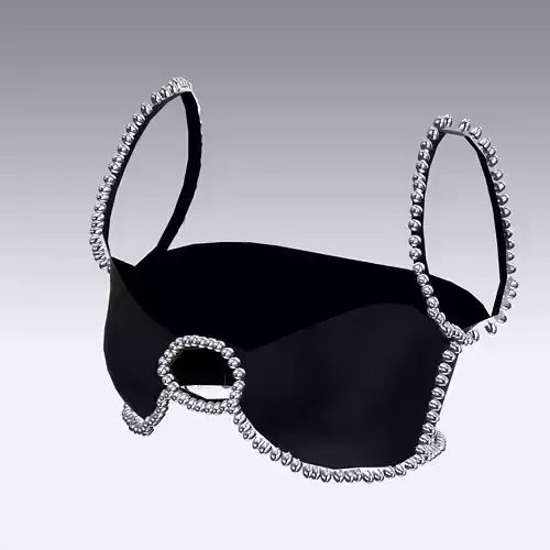 BRA  BLACK SPARKLE LOOK ELEGANCE