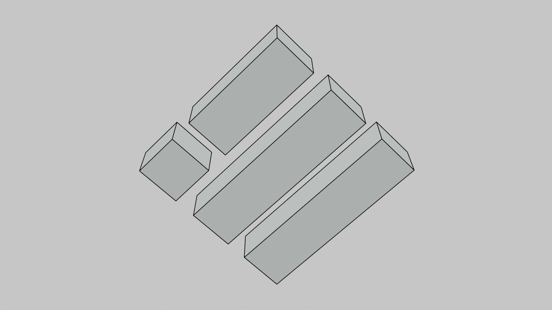 Binance USD BUSD Low-Poly 3D Model 3D model_7