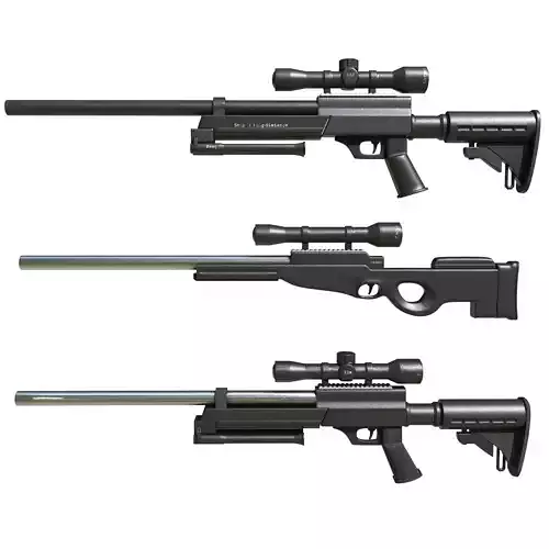 sniper 1 three air rifles