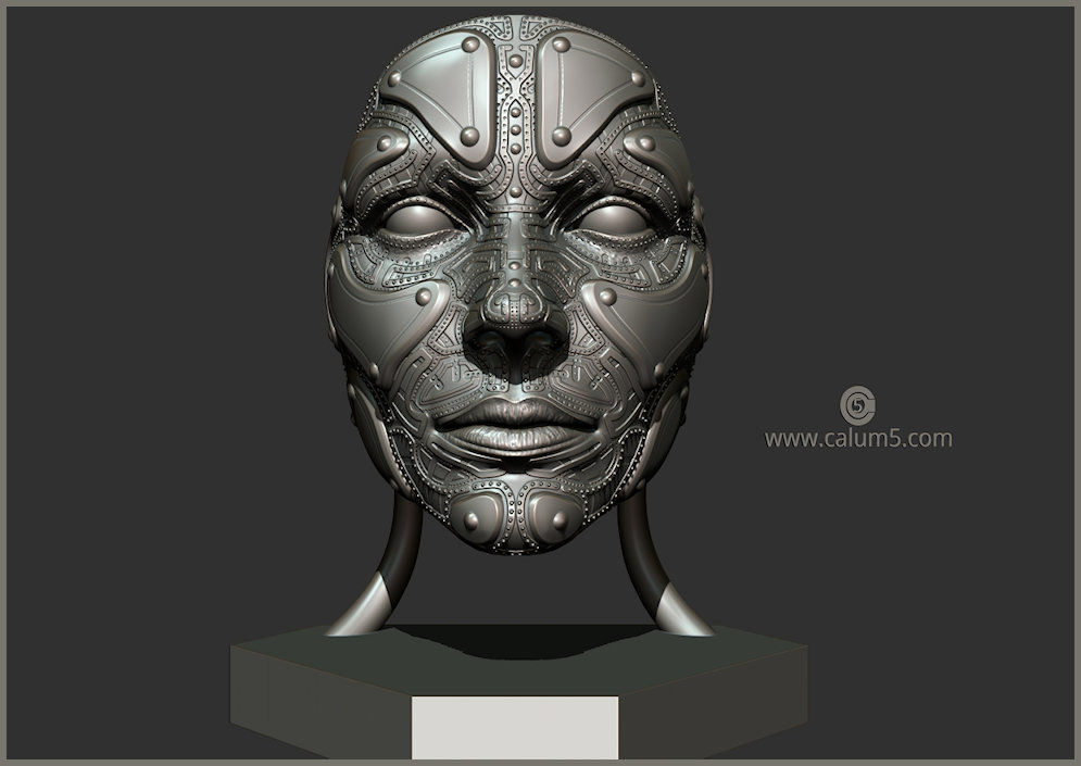 C5X High detail model 3D print model_12