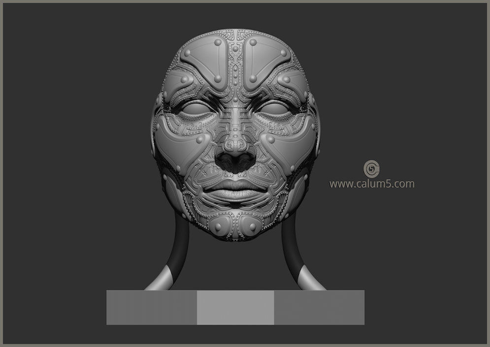 C5X High detail model 3D print model_6