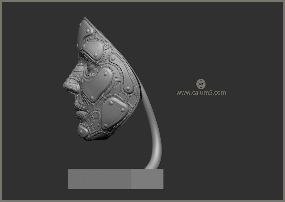 C5X High detail model 3D print model_7