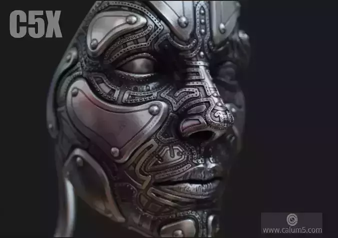 C5X High detail model 3D print model