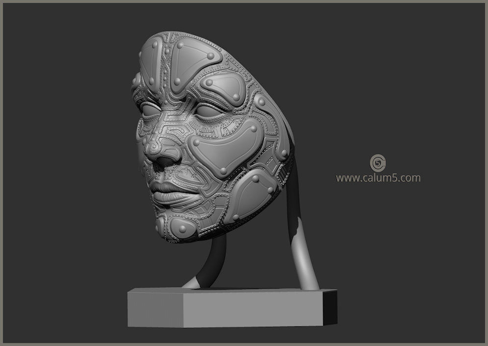 C5X High detail model 3D print model_2