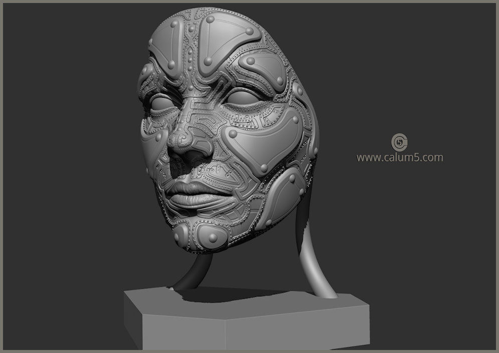 C5X High detail model 3D print model_5