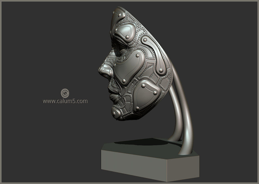 C5X High detail model 3D print model_8