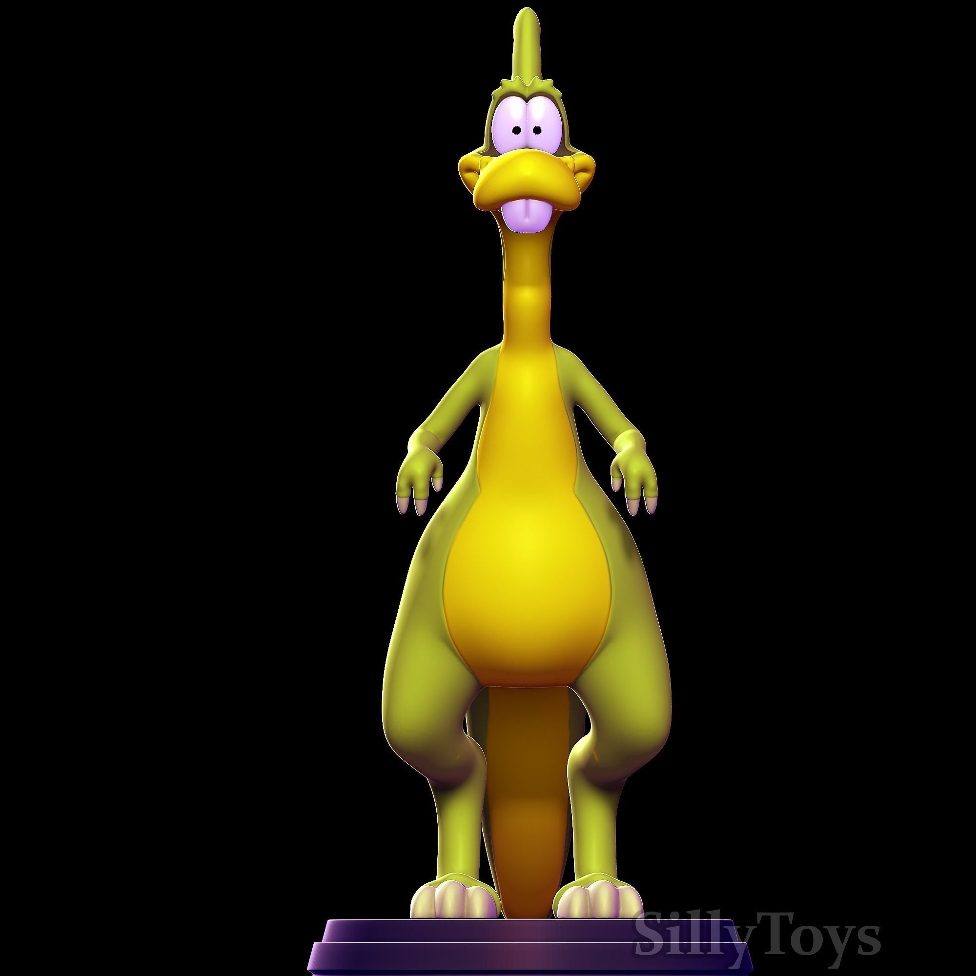 Dweeb - Were Back a Dinosaurs Story  3D print model_1