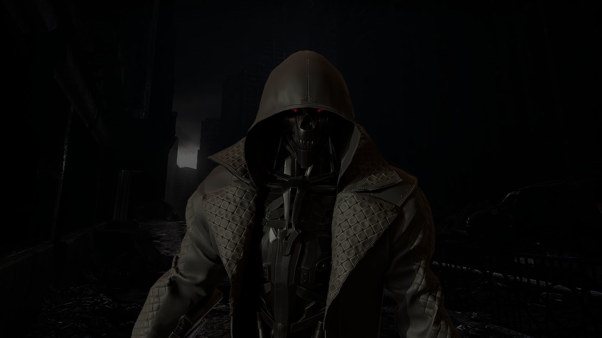 CyborgMan devil may cry character Low-poly 3D model_19