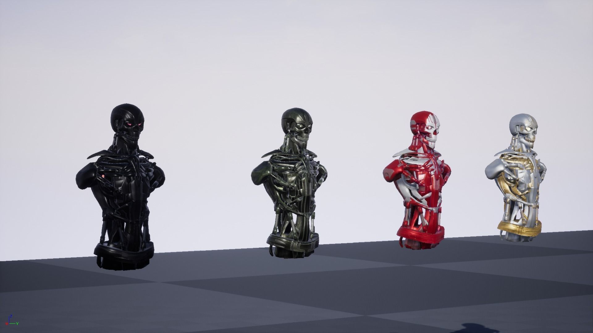 CyborgMan devil may cry character Low-poly 3D model_47