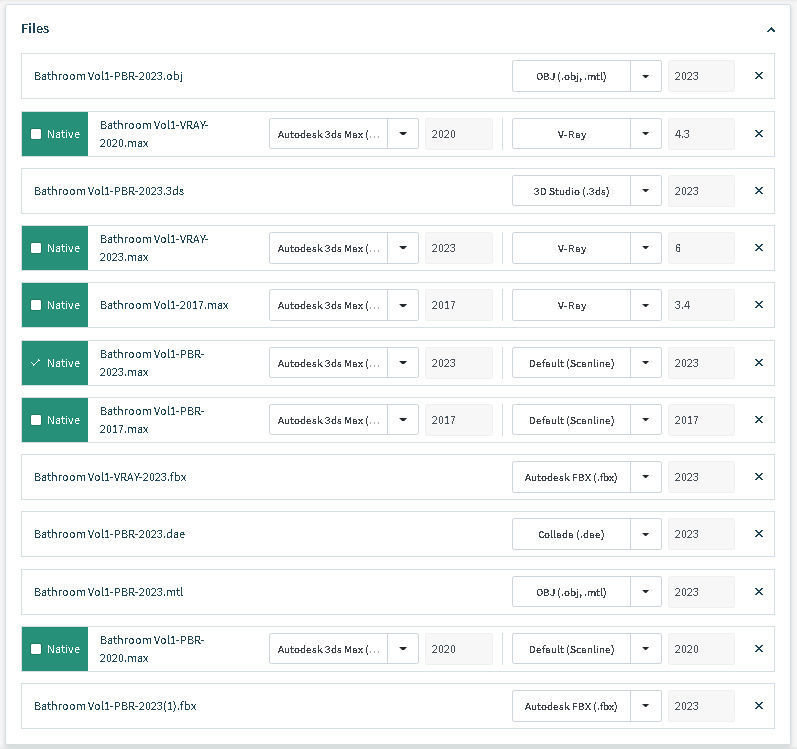 Bathroom vol-1 3D model_16