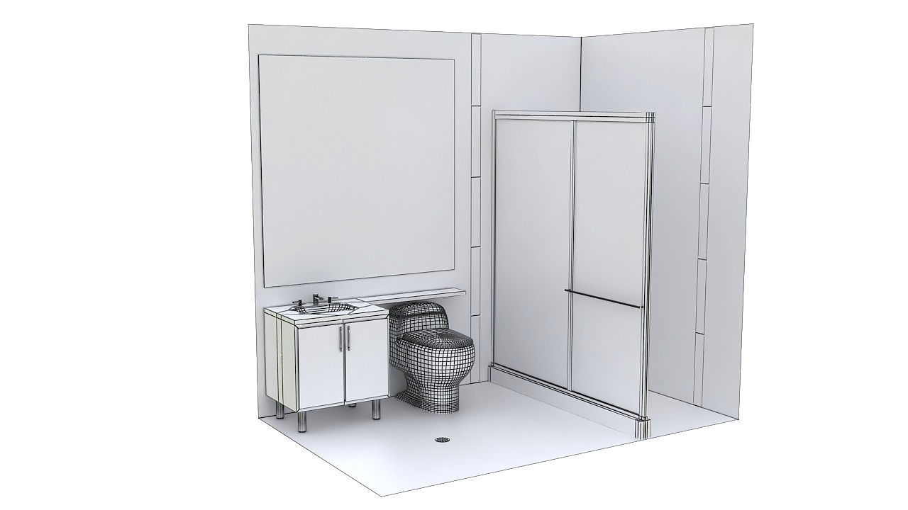 Bathroom vol-1 3D model_7