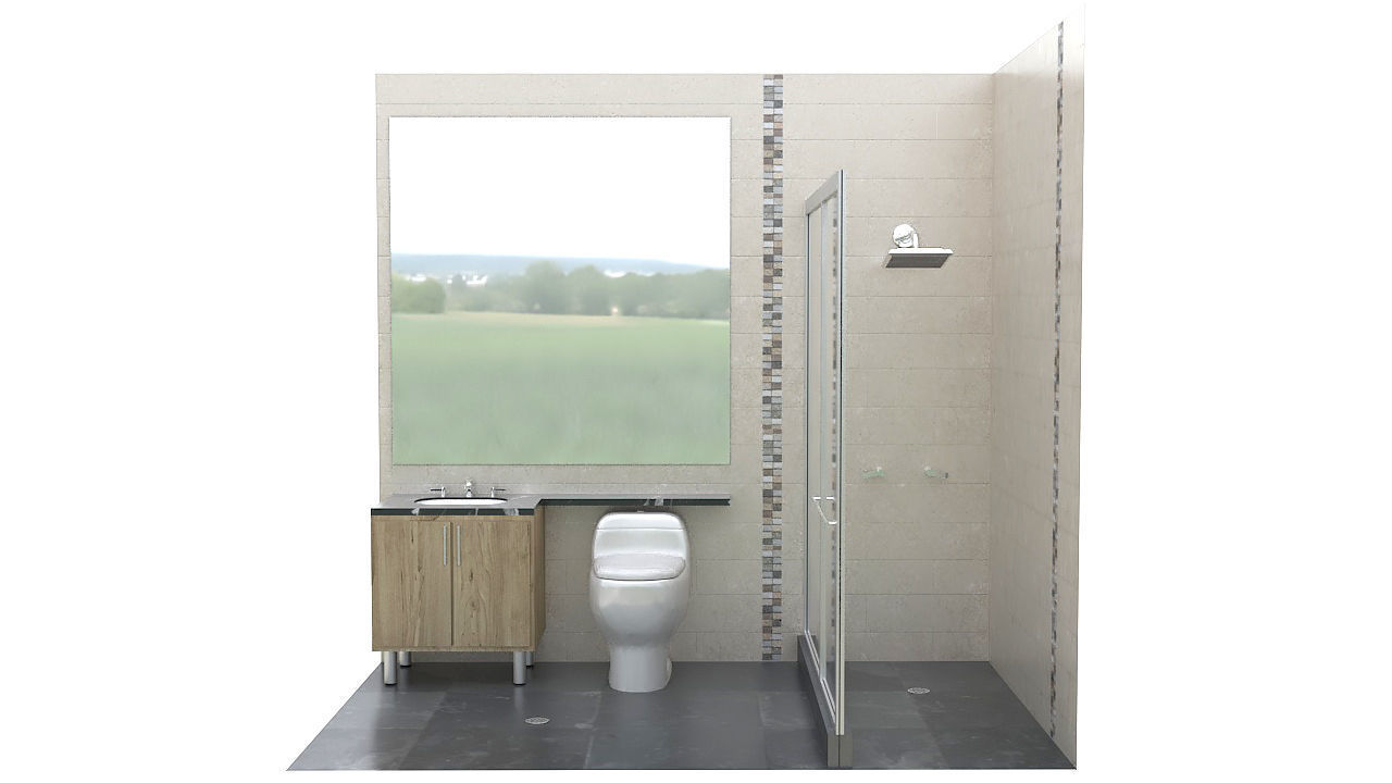 Bathroom vol-1 3D model_3