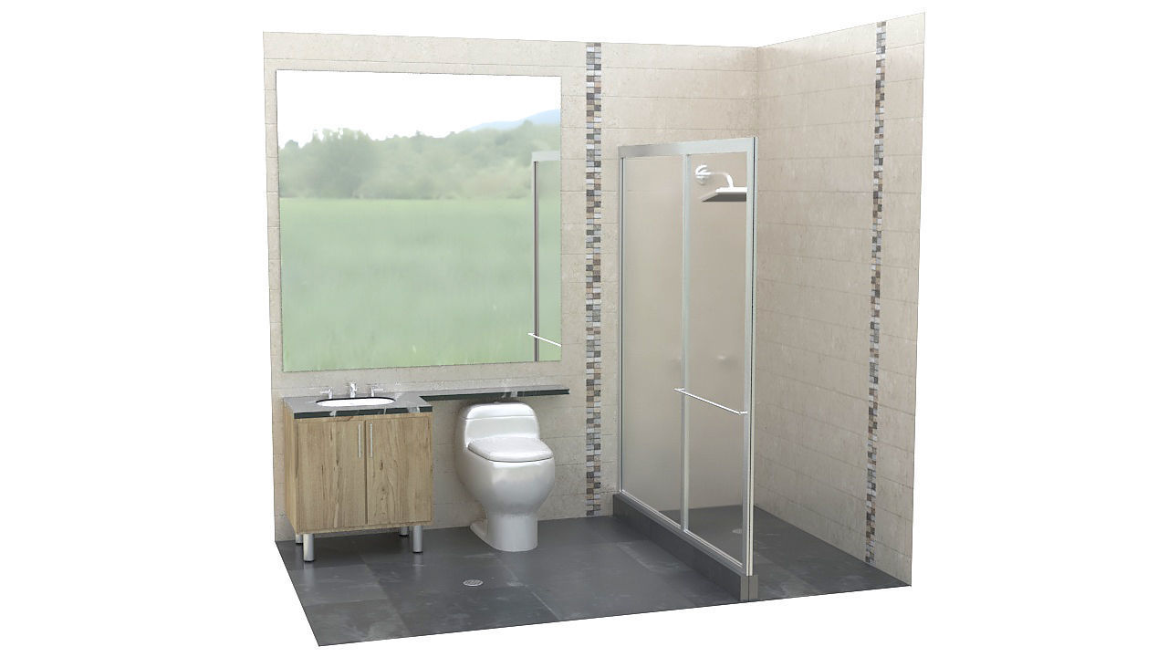 Bathroom vol-1 3D model_2