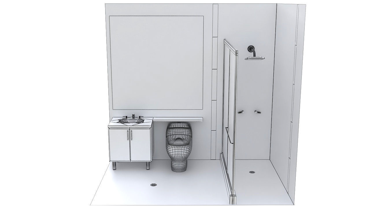 Bathroom vol-1 3D model_15
