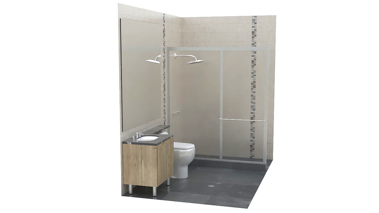 Bathroom vol-1 3D model_5