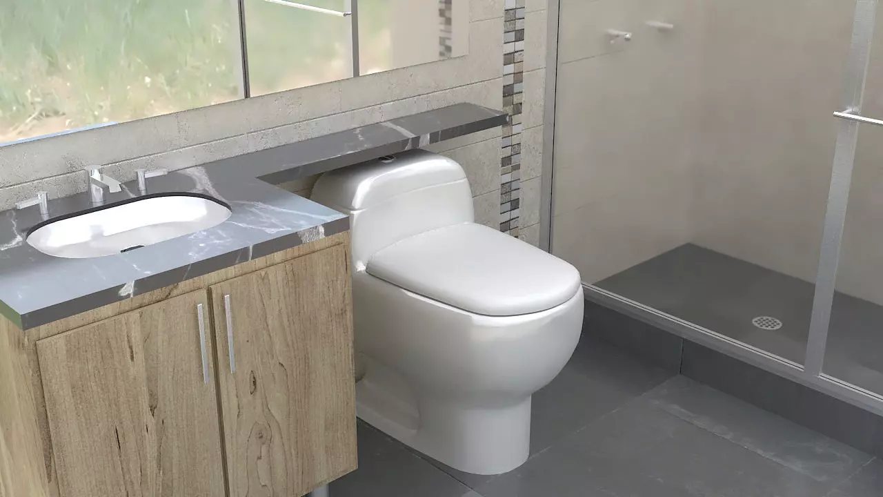 Bathroom vol-1 3D model_0