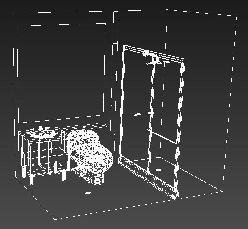 Bathroom vol-1 3D model_10