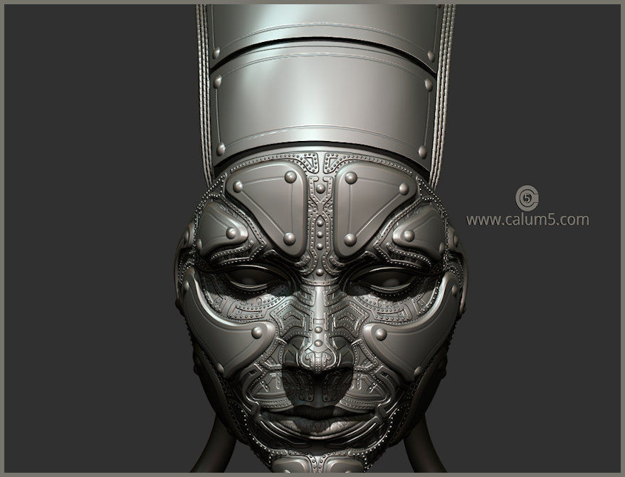 C5X2 Version High detail model 3D print model_6