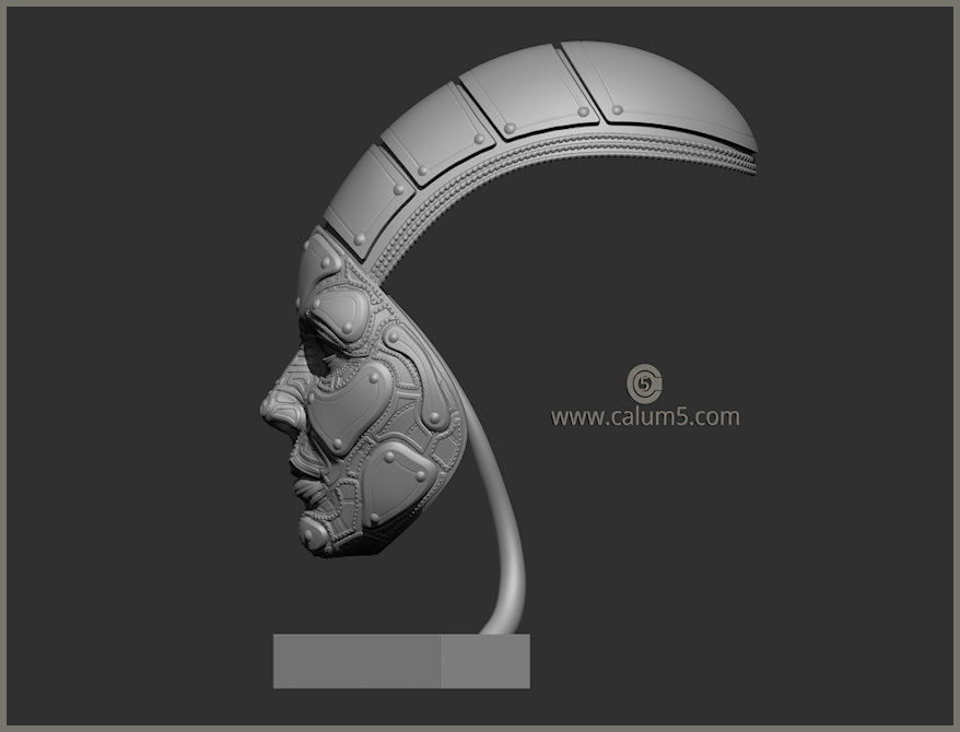 C5X2 Version High detail model 3D print model_3