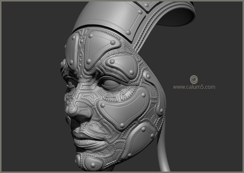 C5X2 Version High detail model 3D print model_5