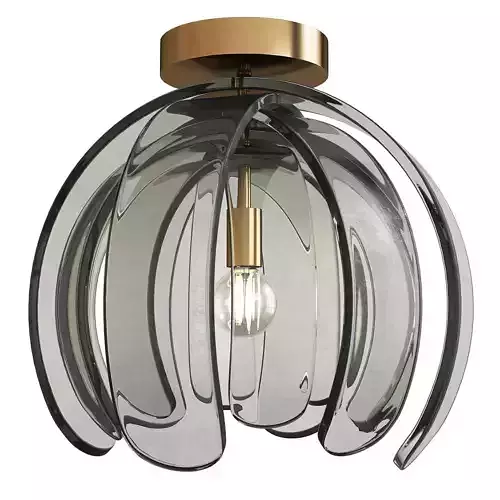 Carlo Nason Hand Blown Glass Sculptural Chandelier