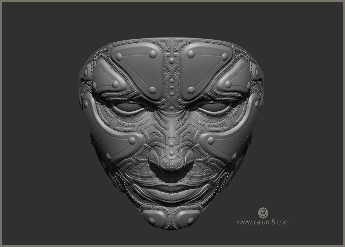 C5X Wall Mountable High detail model 3D print model_8
