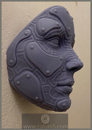 C5X Wall Mountable High detail model 3D print model_14