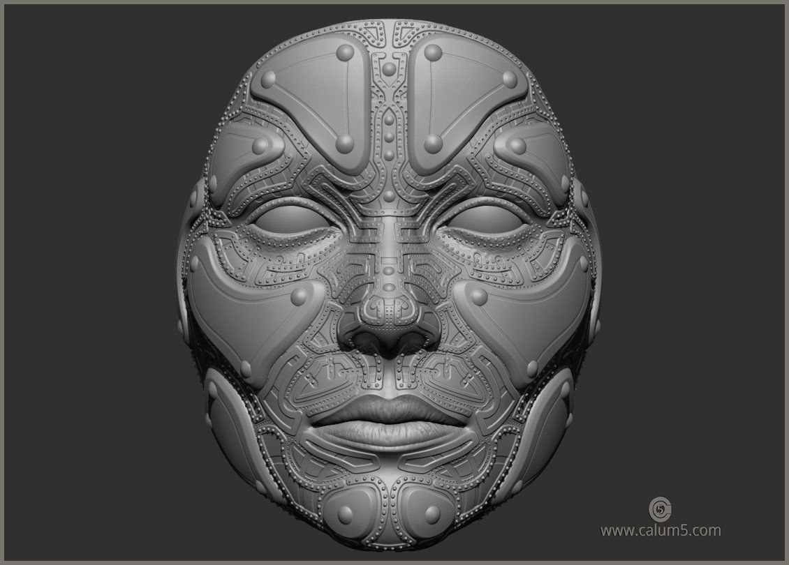 C5X Wall Mountable High detail model 3D print model_7