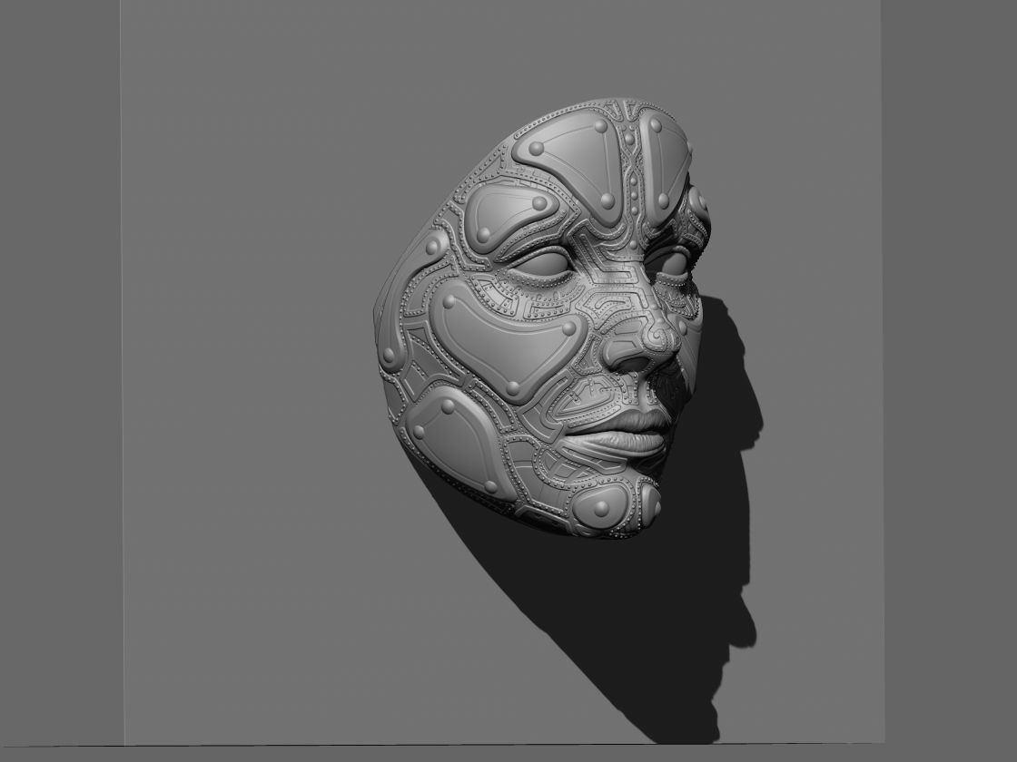 C5X Wall Mountable High detail model 3D print model_2