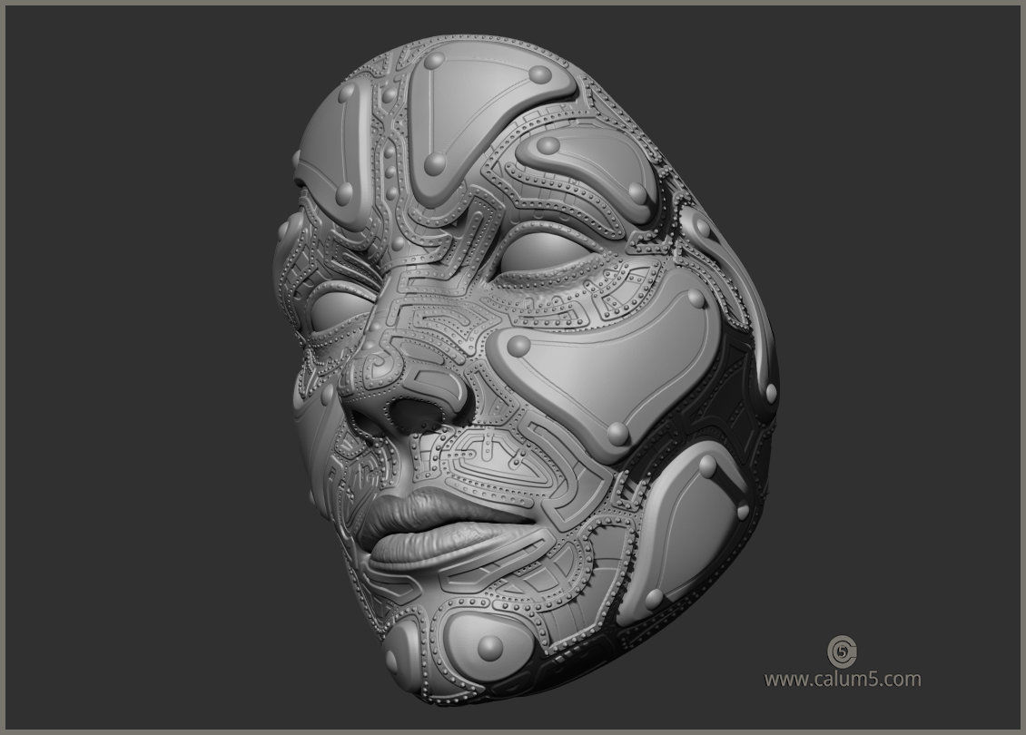 C5X Wall Mountable High detail model 3D print model_10