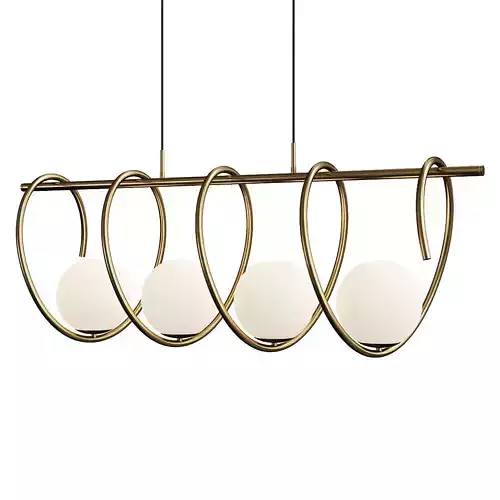 GUBBIO LINEAR CHANDELIER