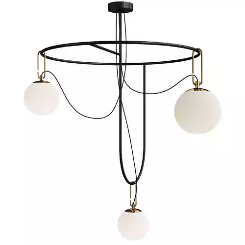 NH S4 CIRCULAR CHANDELIER