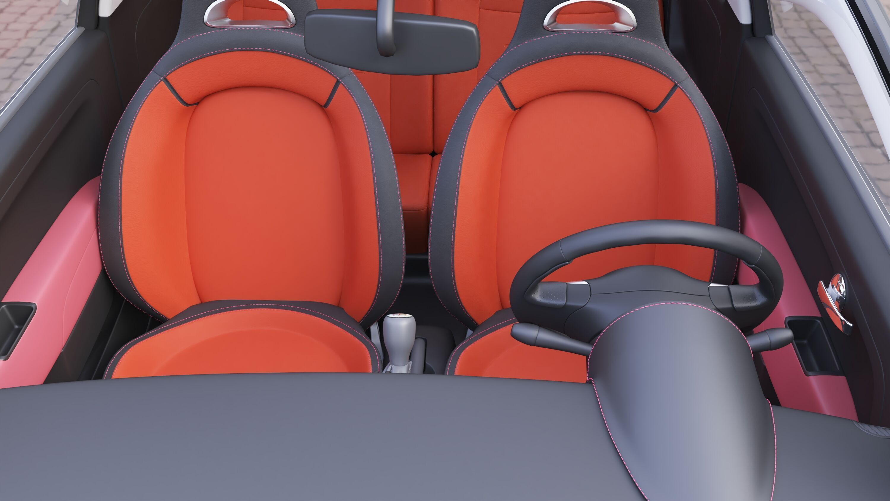 Fiat 500 Abarth 3D model_6